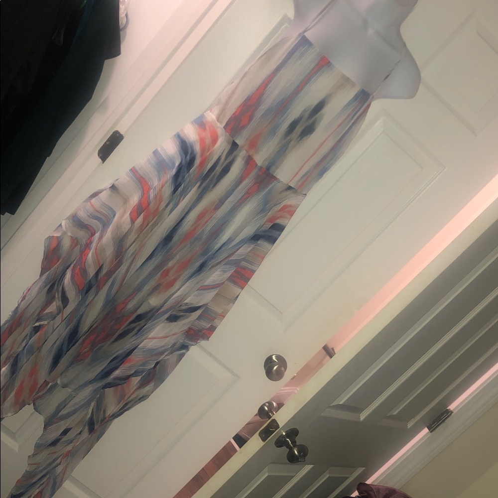 Fashion Nova Multicolor Maxi Dress